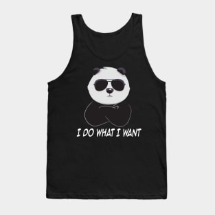 Panda Posse Trendy Tee for Members of the Panda Community Tank Top